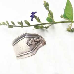 Shield Arrow Vintage Spoon Ring