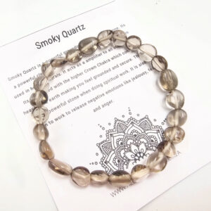 Smoky Quartz Nugget Bangle