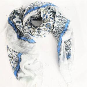 Hello Indigo Halo Online Store Vintage Indian Cotton Scarf