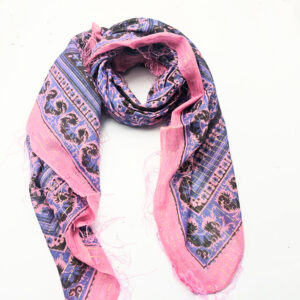 Vintage Indian Cotton Scarf