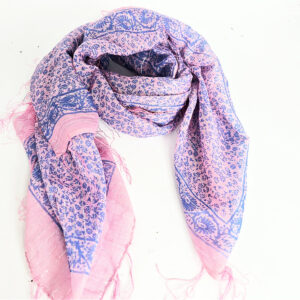 Hello Indigo Halo Online Store Vintage Indian Cotton Scarf