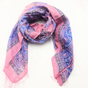 Vintage Indian Cotton Scarf