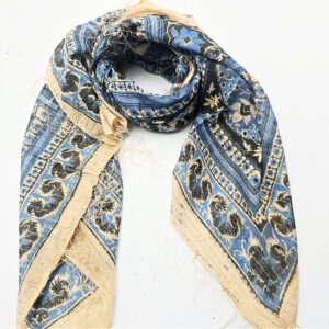 Vintage Indian Cotton Scarf