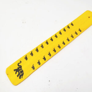 Yellow Elephant Incense Holder