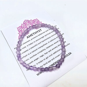 Amethyst Bangle (4mm)