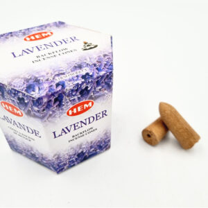 NEW Lavender Backflow Incense Cones (Pack Of 40)