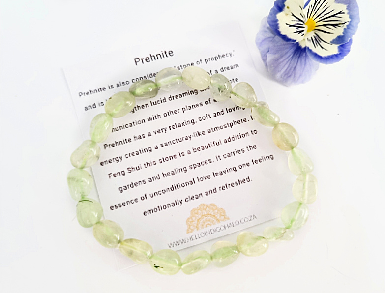 Prehnite Gemtone Nugget Bangle Prehnite Gemtone Nugget Bangle