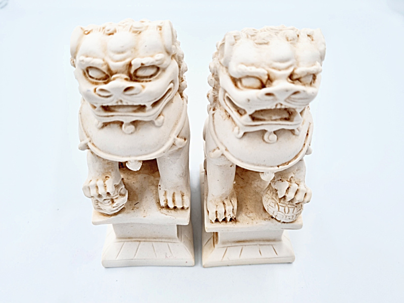 *Feng Shui Fu Dogs (10cm) Set of 2 *Feng Shui Fu Dogs (10cm) Set of 2 - Image 2