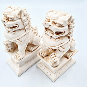 *Feng Shui Fu Dogs (10cm) Set of 2