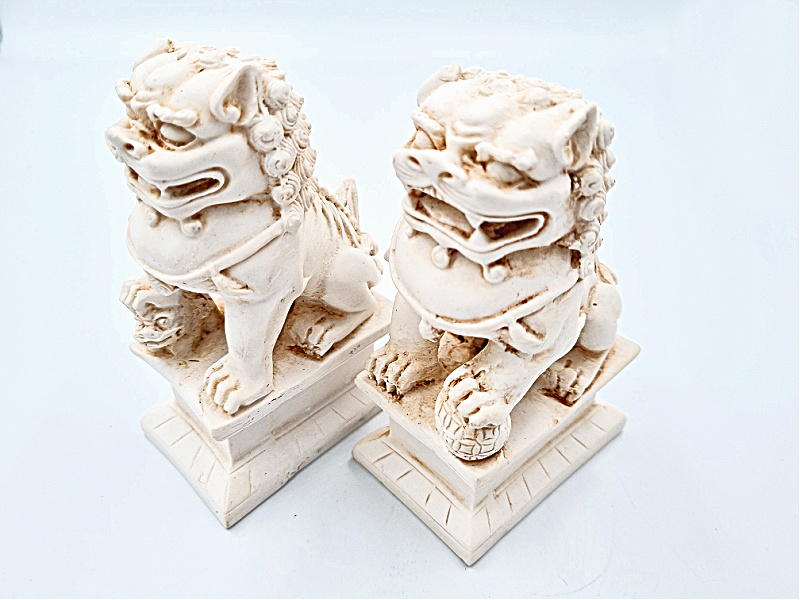 *Feng Shui Fu Dogs (10cm) Set of 2 *Feng Shui Fu Dogs (10cm) Set of 2