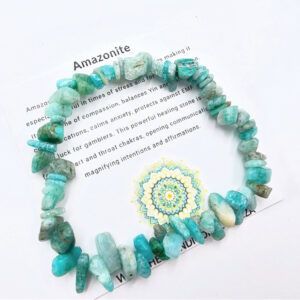 Amazonite Chips Bangle