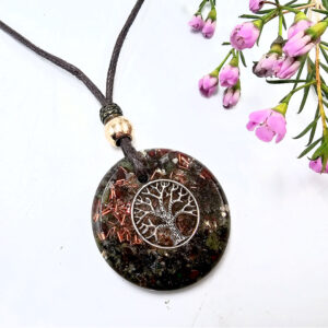 Tree Of Life Orgonite Necklace