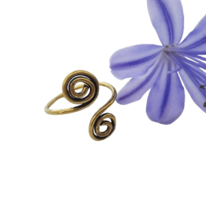 Double Spiral Ring