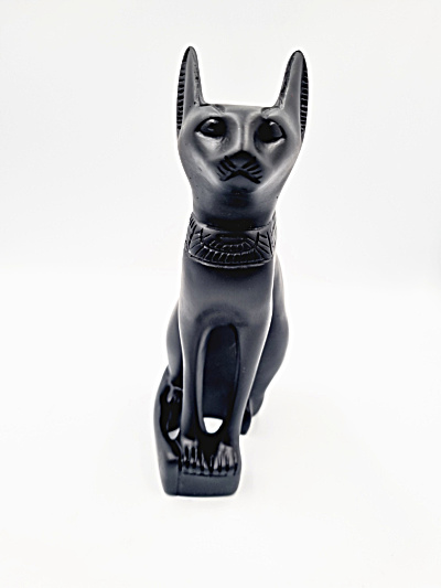 Egyptian Black Cat Statue Bastet L (20cm) Egyptian Black Cat Statue Bastet L (20cm) - Image 3