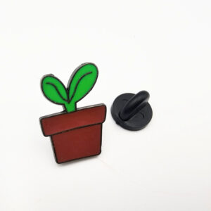 Pot Plant Pin Badge