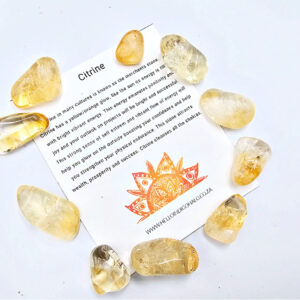 Citrine Tumble Stone Mini's 10s