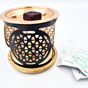 Aromafume Incense Brick Burners Flower of Life