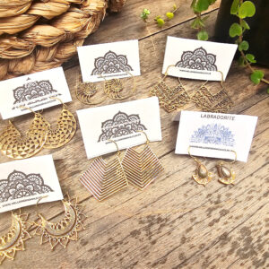 Brass Earrings