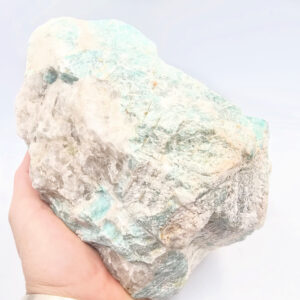 Amazonite Rough Chunk B (2.20kg) Quartz Inclusion