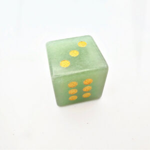 Green Aventurine Lucky Dice