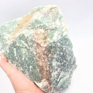 Green Aventurine Rough Chunk C (4.85Kg) Quartz Inclusion