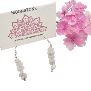 Moonstone Chips Earrings