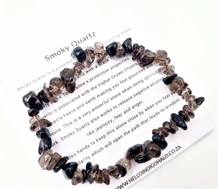 Smoky Quartz Chips Bangle Smoky Quartz Chips Bangle