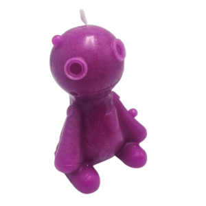 Voodoo Doll Candle Purple