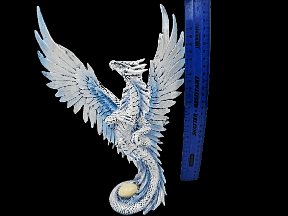 Adult Silver Dragon (Anne Stokes) (31.5cm) Adult Silver Dragon (Anne Stokes) (31.5cm) - Image 3