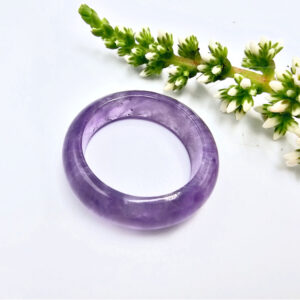 Amethyst Band Ring
