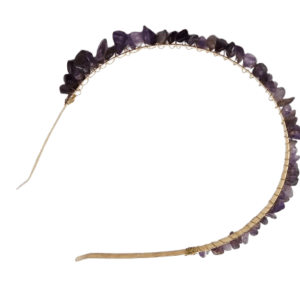 Crystal Alice Band (Amethyst)