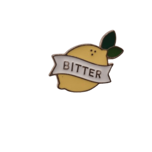 Bitter Lemon Pin Badge