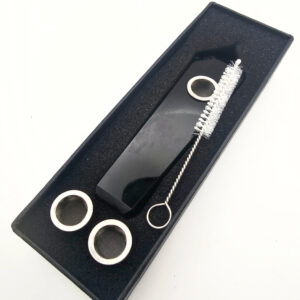 Black Obsidian Smoking Pipe