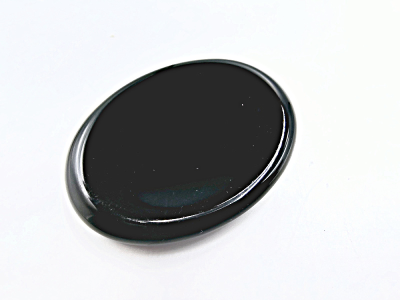 Worry Stone Protection (Black Obsidian) Worry Stone Protection (Black Obsidian) - Image 2