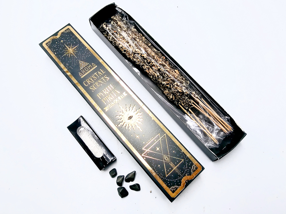 Aroma Crystal Scents (Pyrite Smudge Kit) Aroma Crystal Scents (Pyrite Smudge Kit)