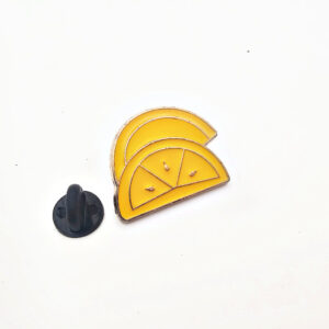 Lemon Slices Pin Badge