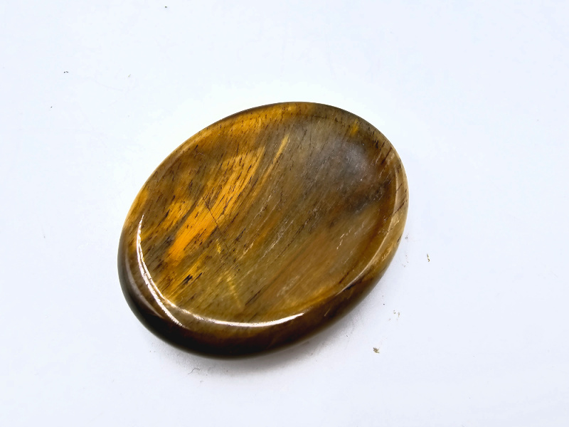 Worry Stone Tigers Eye - Positivity Worry Stone Tigers Eye - Positivity - Image 2