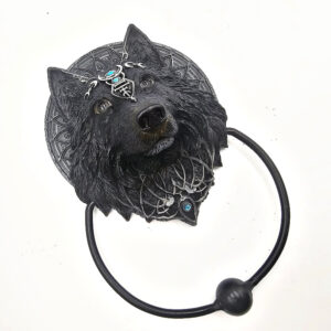 Wolf Moon Door Knocker