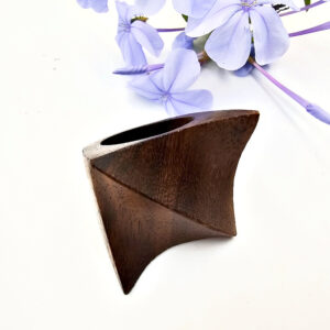 Wooden Ring Big Square