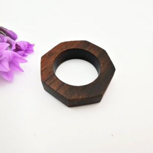 Wooden Ring Hexagon