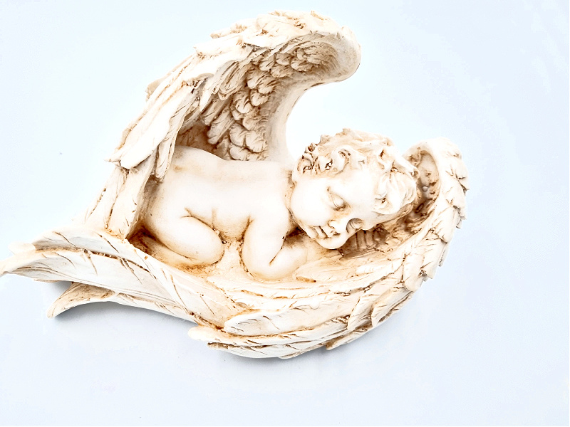 Sleeping Angel Statue with Big Wings (23cm) Sleeping Angel Statue with Big Wings (23cm)