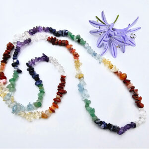 Mixed Stone Chipped Necklace