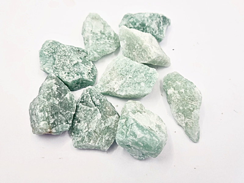Green Aventurine Rough Crystal Pieces Green Aventurine Rough Crystal Pieces