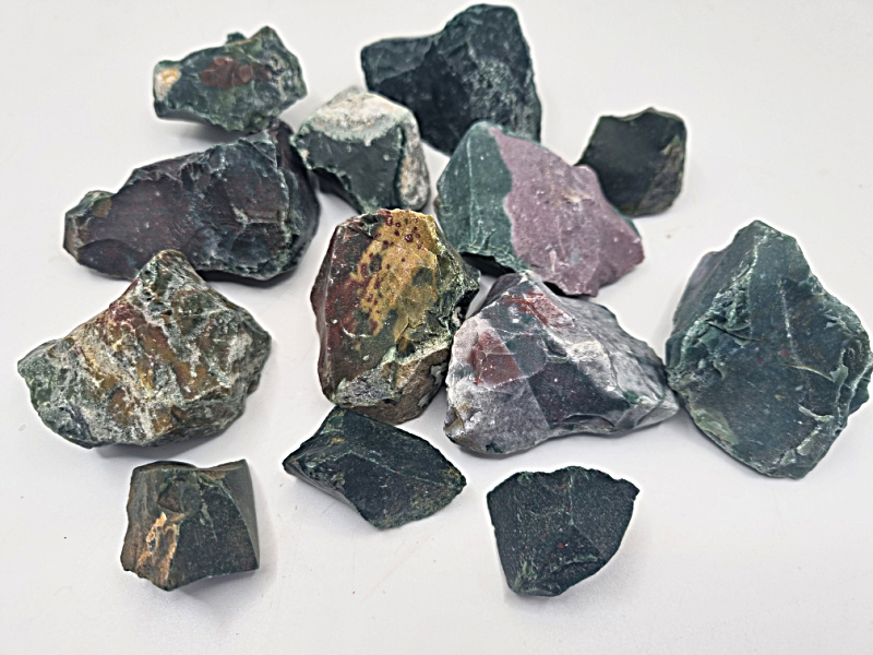 Dark Bloodstone Rough Pieces Dark Bloodstone Rough Pieces