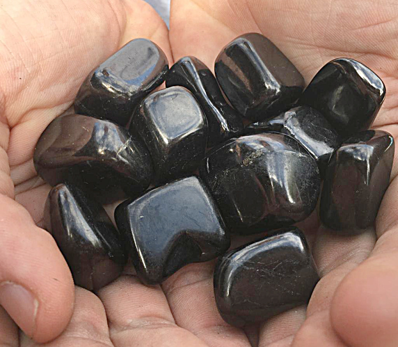 Shungite Tumble Stones Shungite Tumble Stones