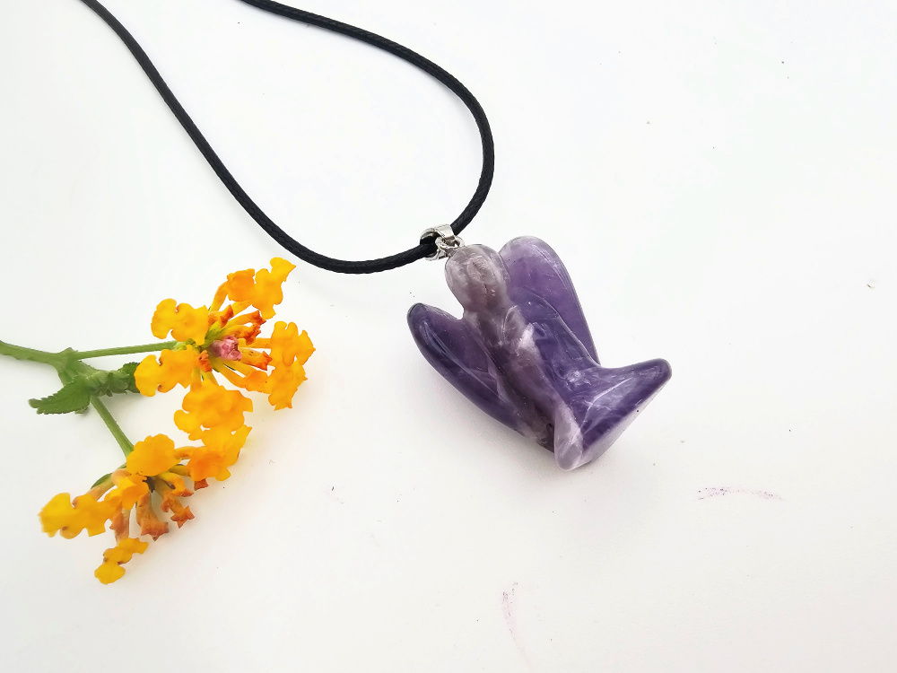 Amethyst Angel Necklace Amethyst Angel Necklace