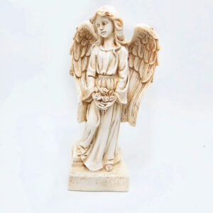 Angel Statue Flowers (21cm)