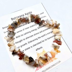 Botswana Agate Chips Bangle
