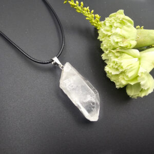 Clear Quartz Rough Necklace