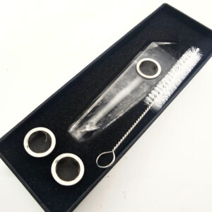 Clear Quartz Smoking Pipe (10cm)